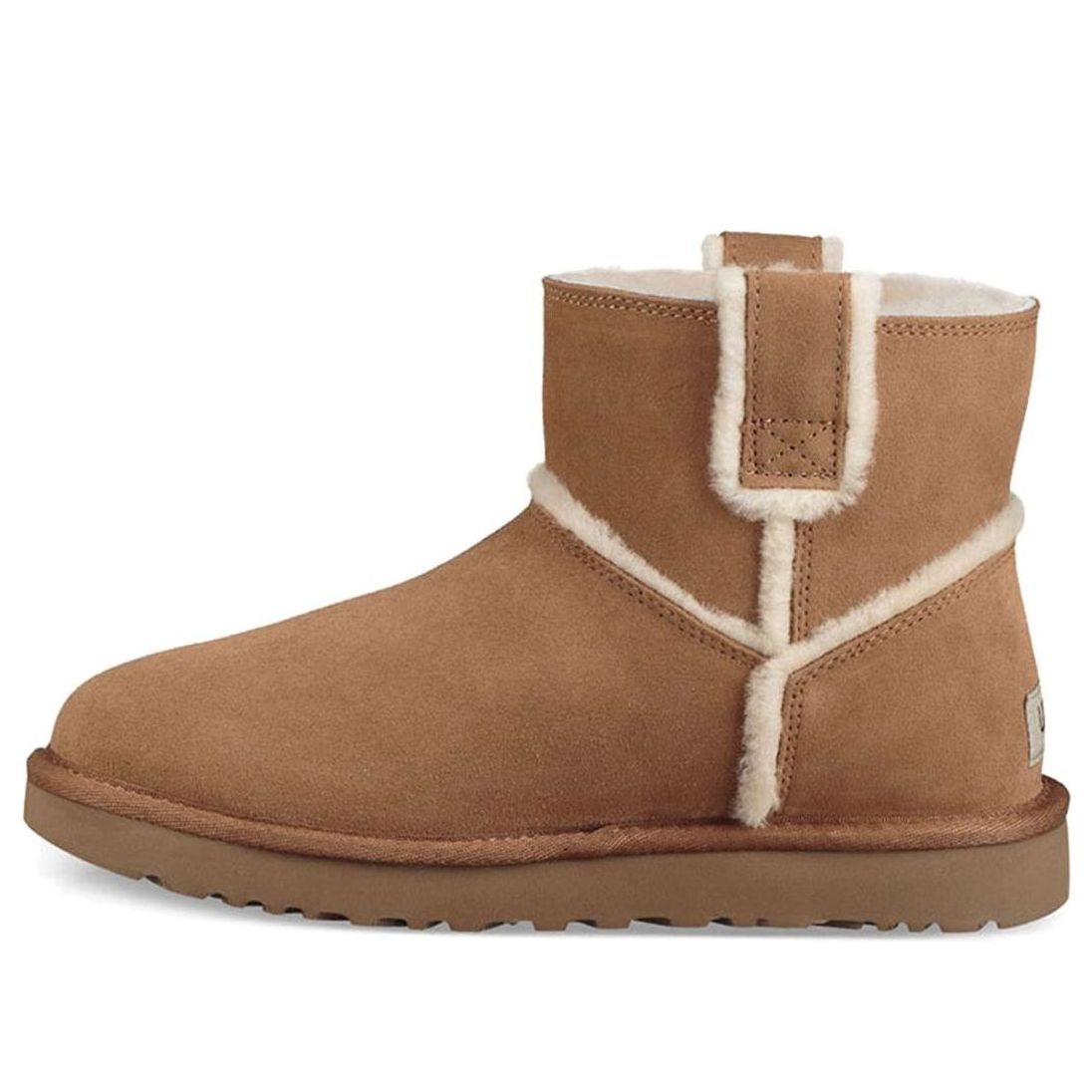 Кецове и обувки UGG Classic Mini Snow Boots Кафяво | 1100211-CHE, 0