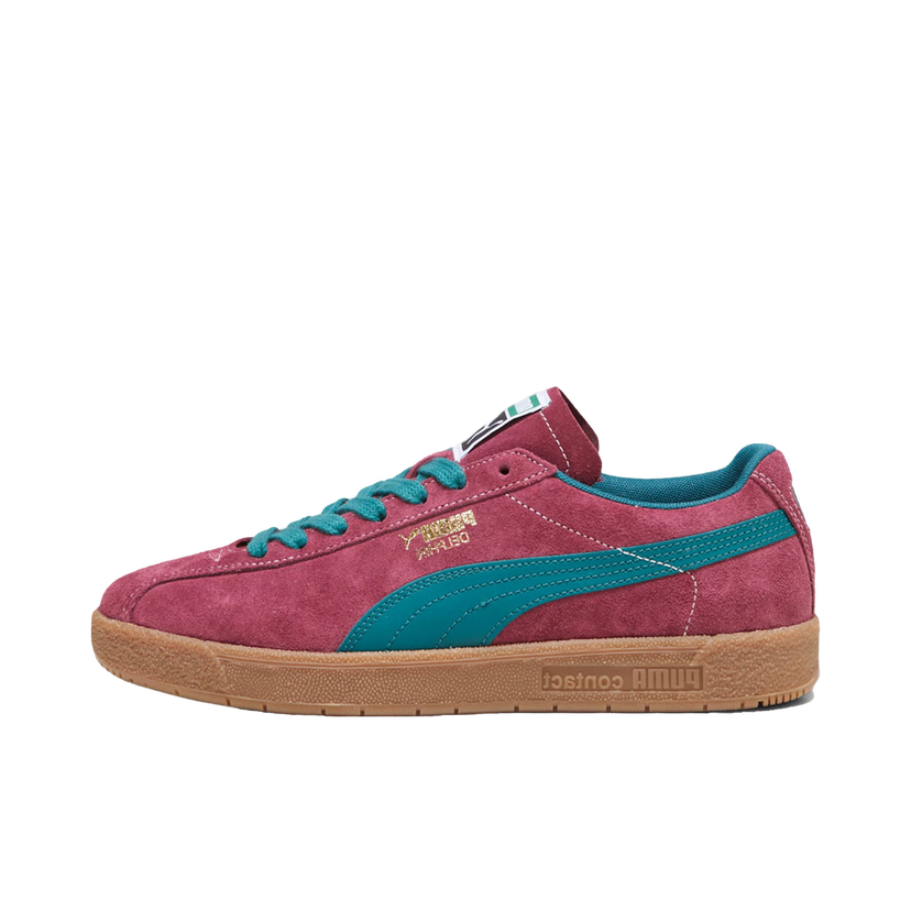 Кецове и обувки Puma Delphin "Dark Jasper Gold" Червено | 390685-07