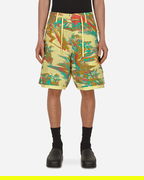 Abstract Print Shorts