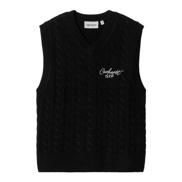 Пуловер Carhartt WIP Signature Vest Sweater Черно | I033882_7, 4