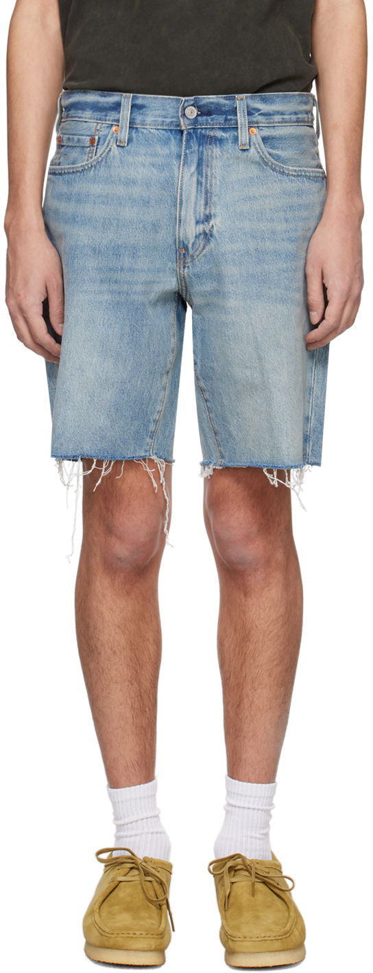 Къси панталони Levi's Blue 468 Stay Loose Denim Синьо | A8461-0005, 0
