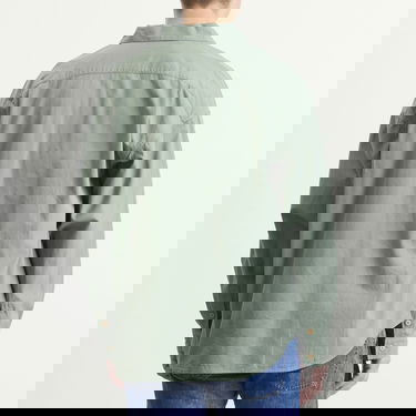 Риза visvim Long-Sleeve Collared Button-Up Shirt Palmer Зелено | 0125205011010, 3