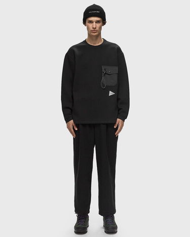 Суитчър and wander Airly Warm Pullover Черно | 5744284163-010, 1