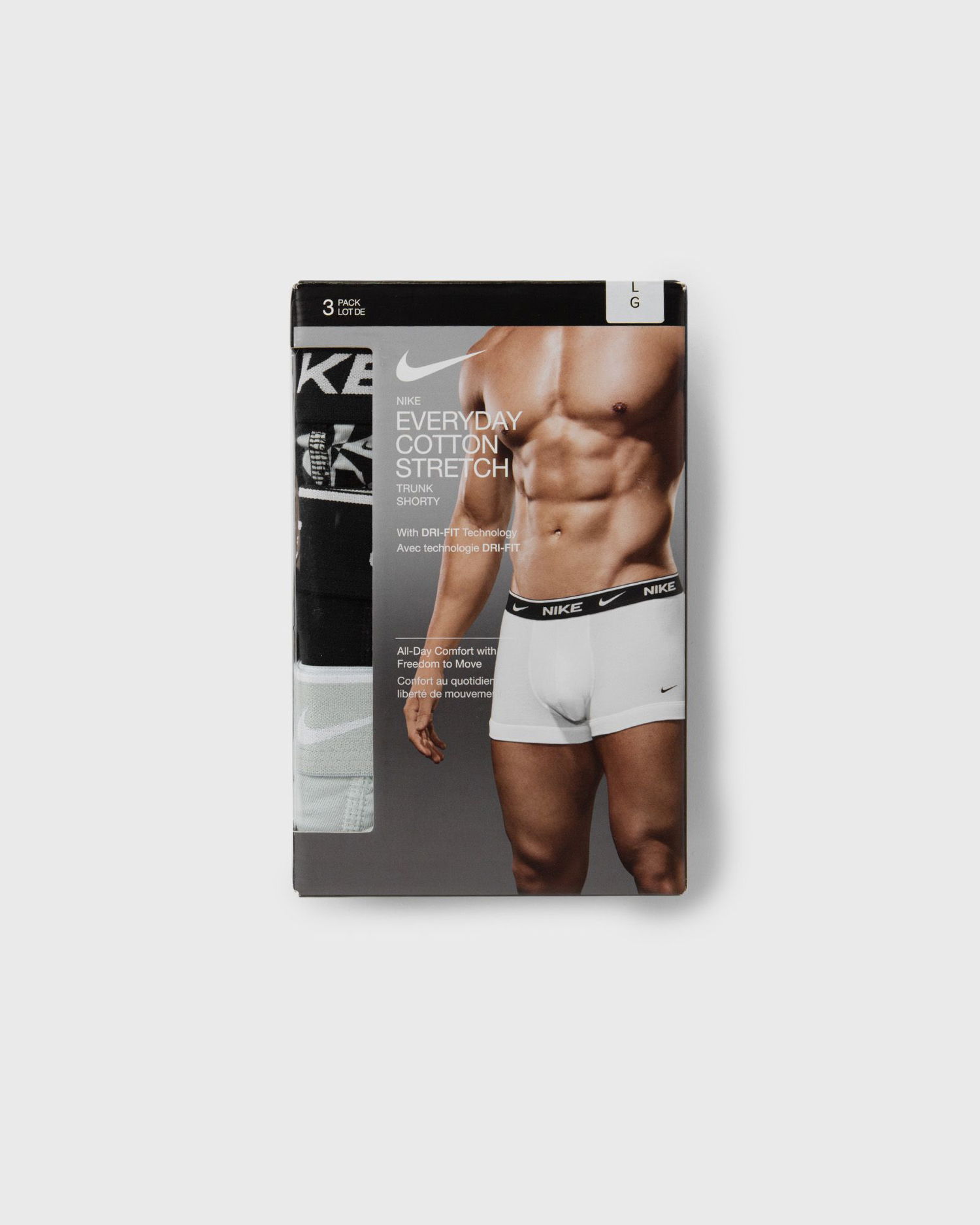 Боксерки Nike Everyday Stretch Trunks (3-Pack) Многоцветен | 000PKE1008-029, 1