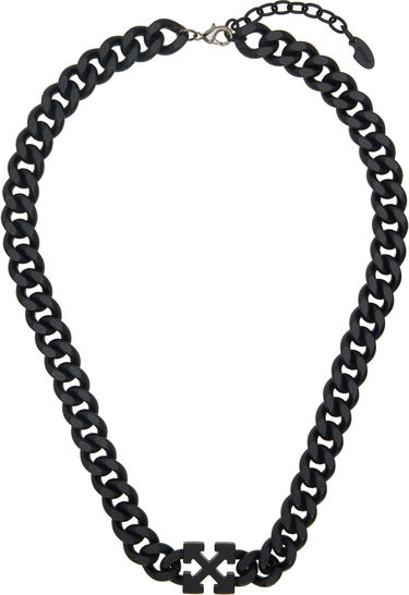 Колие Off-White Off-White Arrow Chain Necklace Черно | OMOB15MC99MET0011000, 0