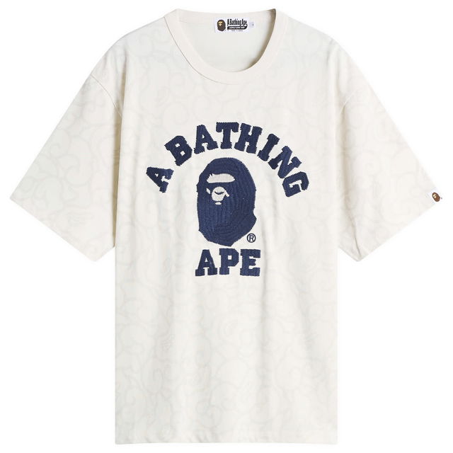 A Bathing Ape Washed Cloud Camo T-Shirt