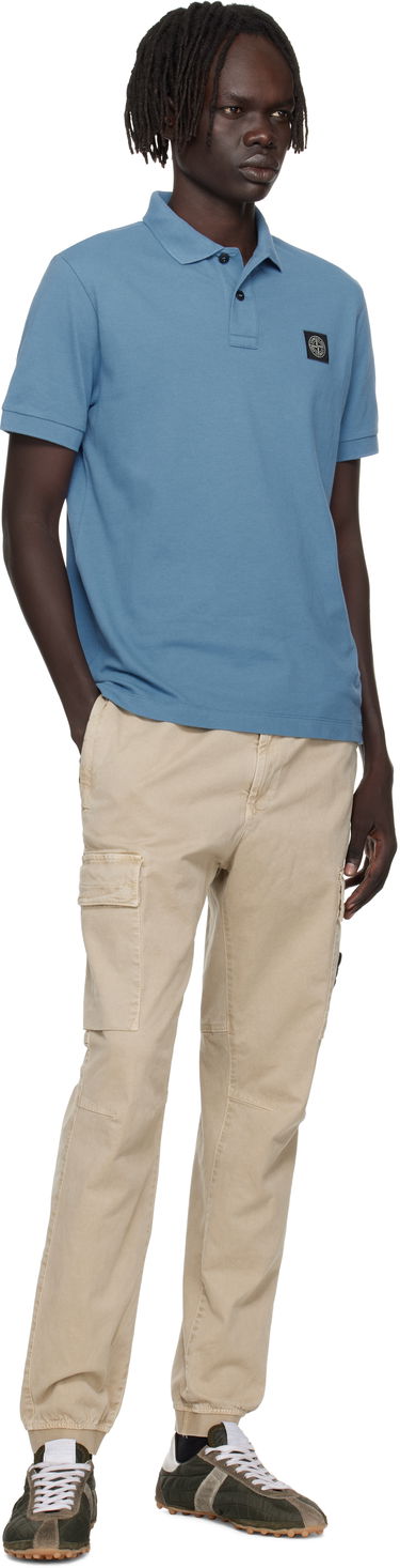 Поло тениска Stone Island Short Sleeve Polo Синьо | K2S15 2200005 S0017, 3