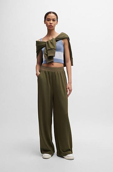 Потник BOSS Ribbed Knit V-Neck Vest Top Синьо | 50518511, 1