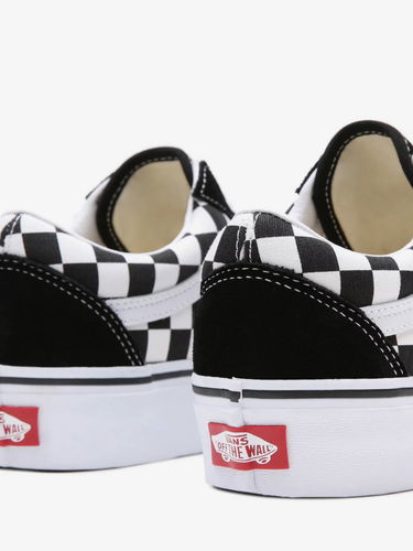 Кецове и обувки Vans UA Old Skool Platform Черно | VN0A3B3UHRK1_(CHECKERBOARD) BLK/TR WHT, 1