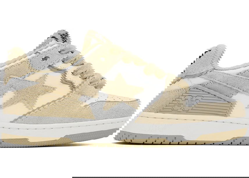 Кецове и обувки BAPE A Bathing Ape SK8 Sta "Beige Suede" Бежово | 1J80-191-057-BEI/001FWJ801057-BEI, 0
