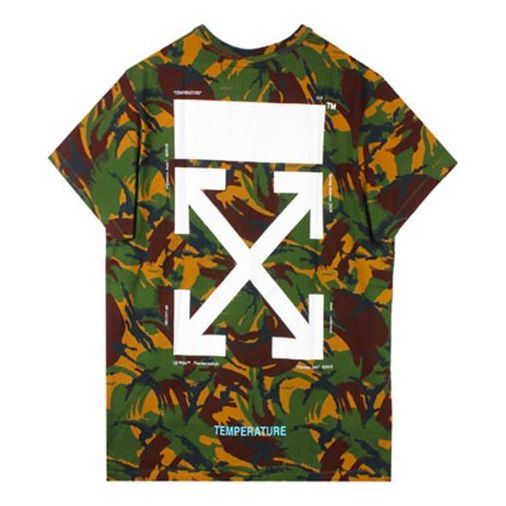 Тениска Off-White Arrows Camouflage Short Sleeve T-Shirt Многоцветен | OMAA002S188780129901