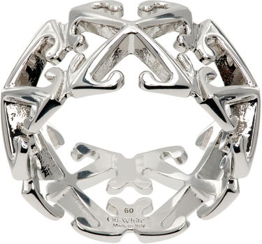 Пръстен Off-White Silver Arrow Ring Сиво | OMOC07BC99MET0017200, 0