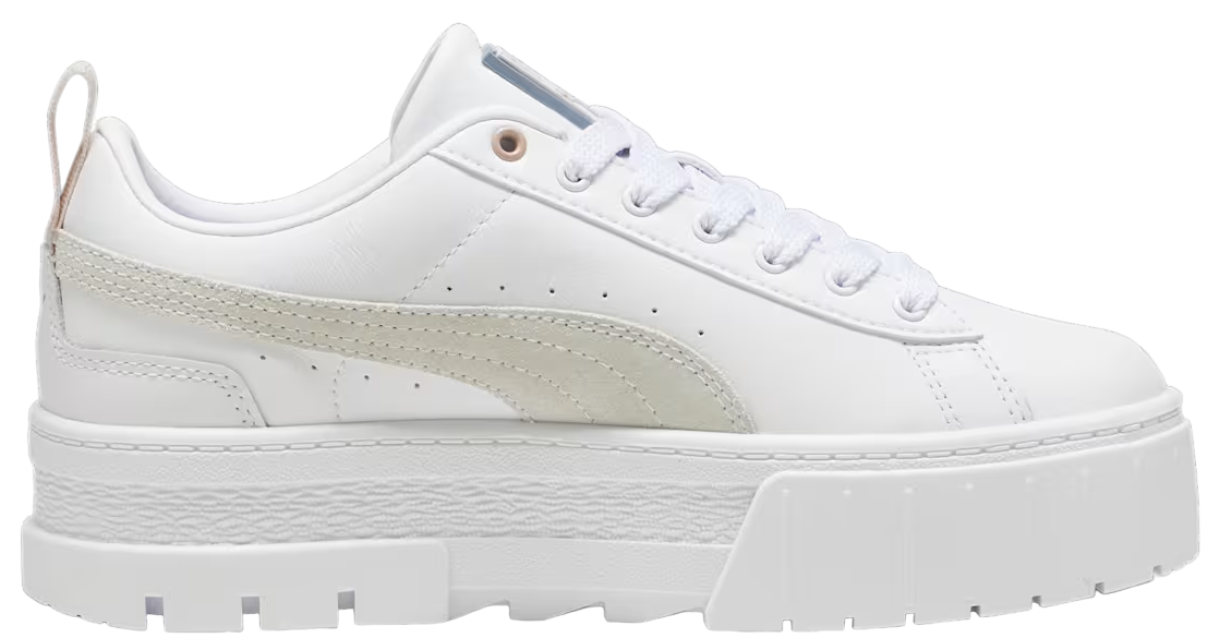Кецове и обувки Puma Mayze Leather W Бяло | 381983-45, 1