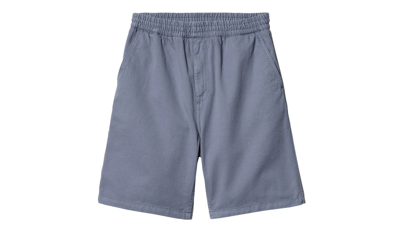 Къси панталони Carhartt WIP Flint Short Bay Blue Сиво | I030480_1YD_GD, 0