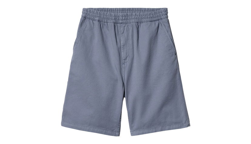 Къси панталони Carhartt WIP Flint Short Bay Blue Сиво | I030480_1YD_GD