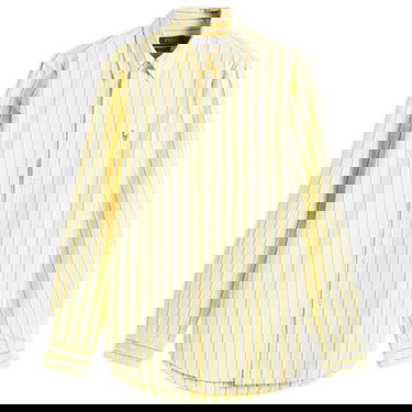Риза Polo by Ralph Lauren Ralph Lauren Custom Fit Oxford Shirt, Size Large Жълто | 710928918005, 1