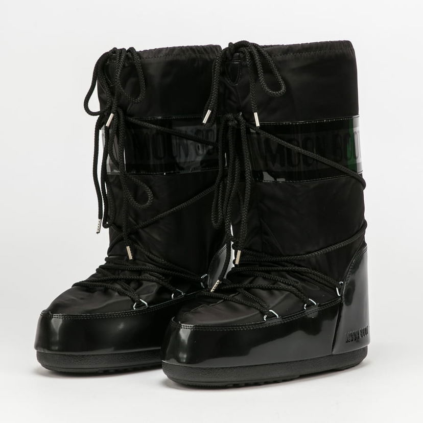 Кецове и обувки Moon Boot Glance black Черно | 14016800 003