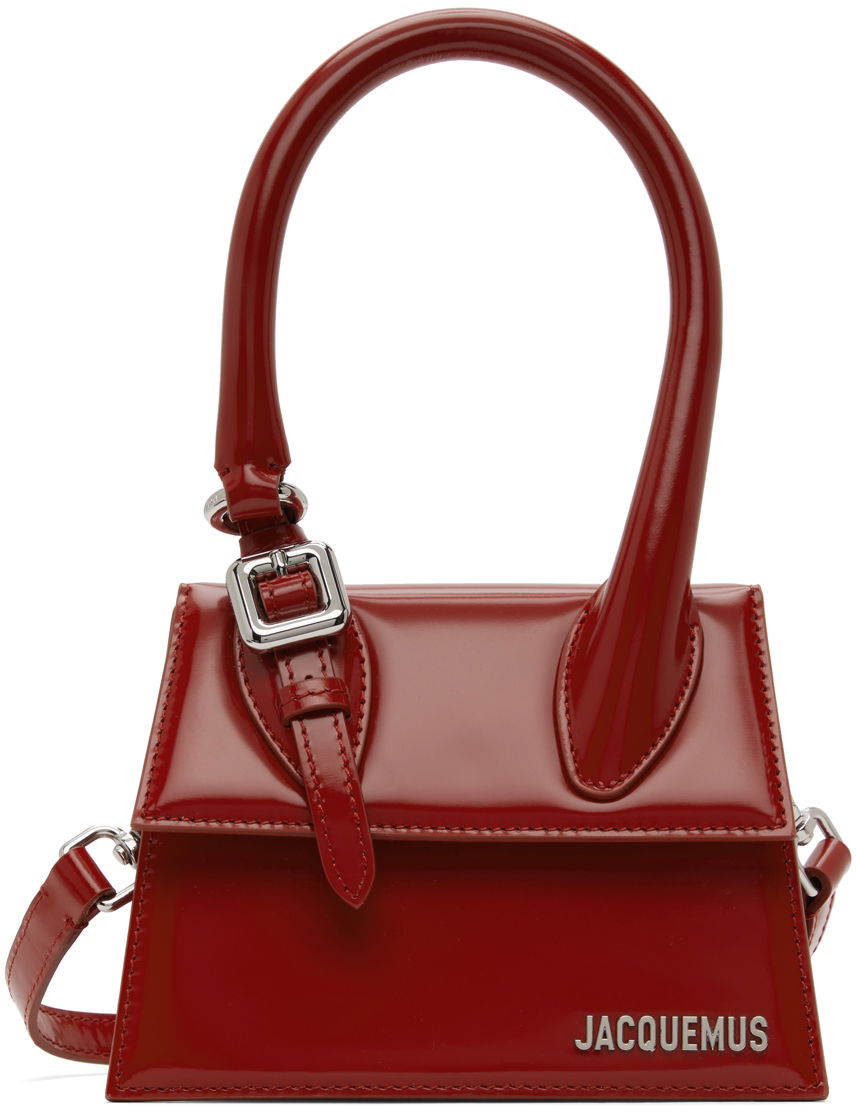 Дамска чанта Jacquemus Le Chouchou 'Le Chiquito Moyen Boucle' Bag Червено | 23H233BA327-3128, 0