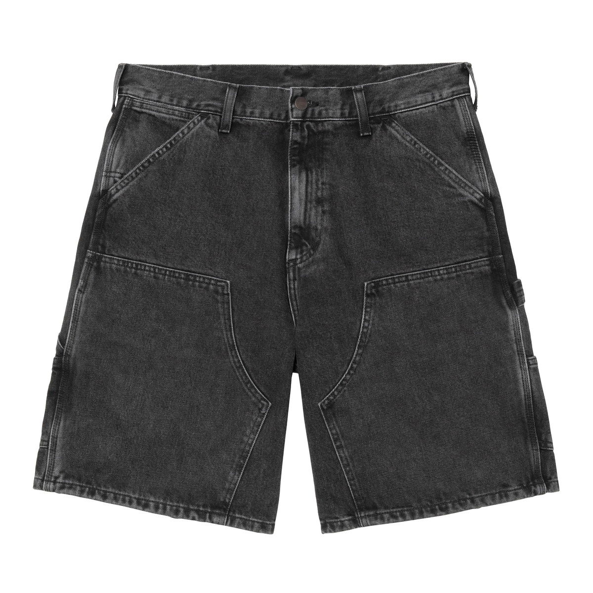 Къси панталони Carhartt WIP Double Knee Shorts Черно | I034867_36, 0