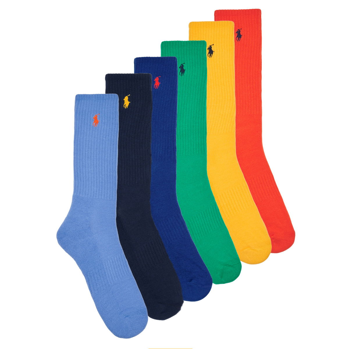 Чорапи Polo by Ralph Lauren Sports Socks 6-pack Многоцветен | 449874485001, 0