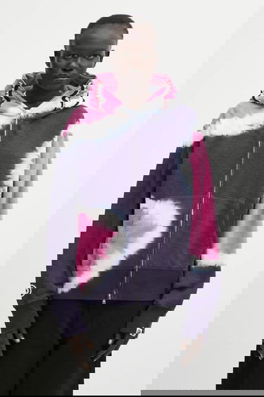 Суитчър BAPE Hand Dye Shark Hooded Full-Zip Tie-Dye Многоцветен | 001ZPL302008L, 0