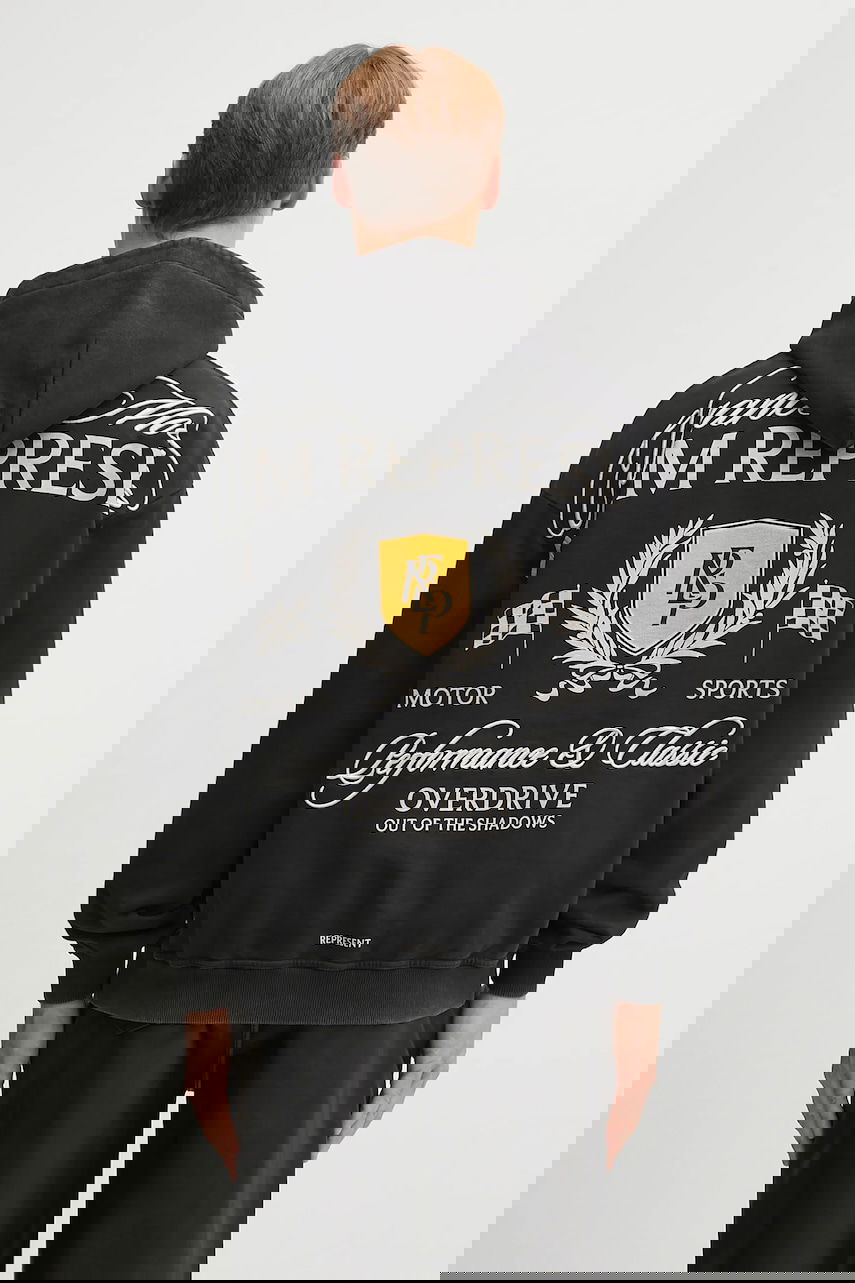 Суитчър Represent Clo Crest Hoodie Черно | MLM41067.06, 0