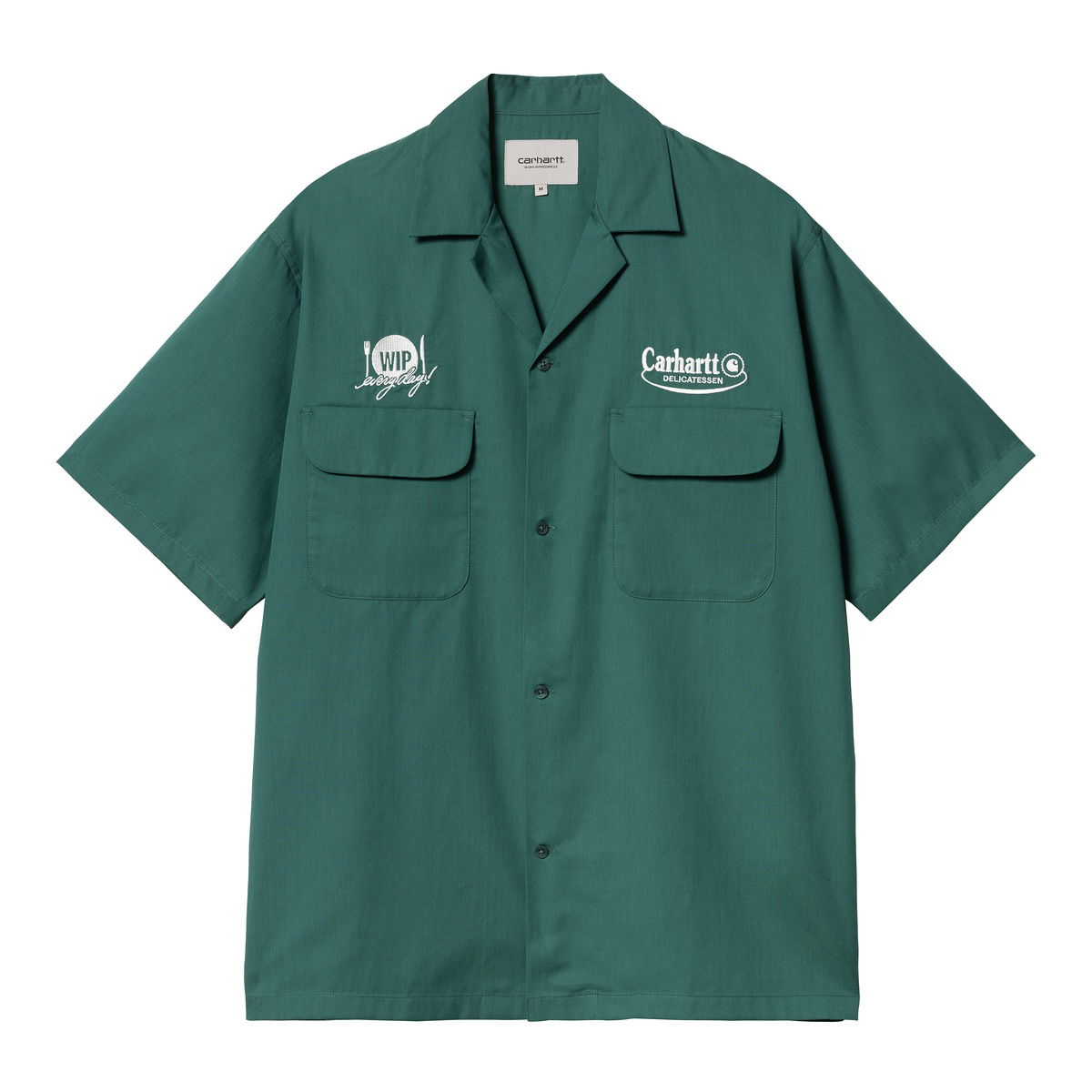 Риза Carhartt WIP Short Sleeve Deli Shirt Зелено | I034738_9, 0