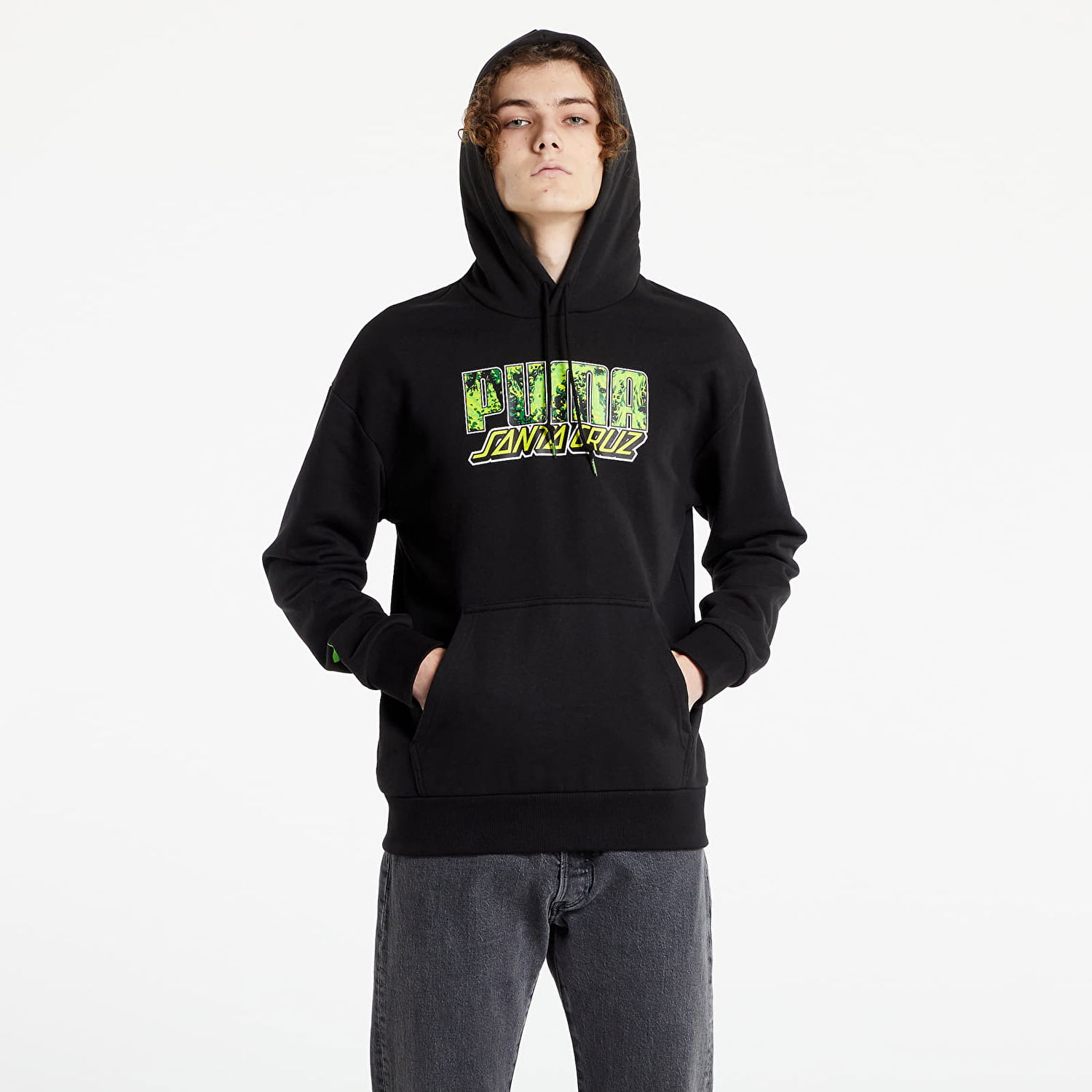 Суитчър Puma Santa Cruz x Hoodie Черно | 53224001, 0