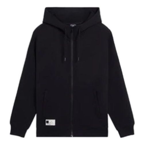 Суитчър Li-Ning Label Logo Zip-Up Hoodie Черно | AWDSB17-1, 0