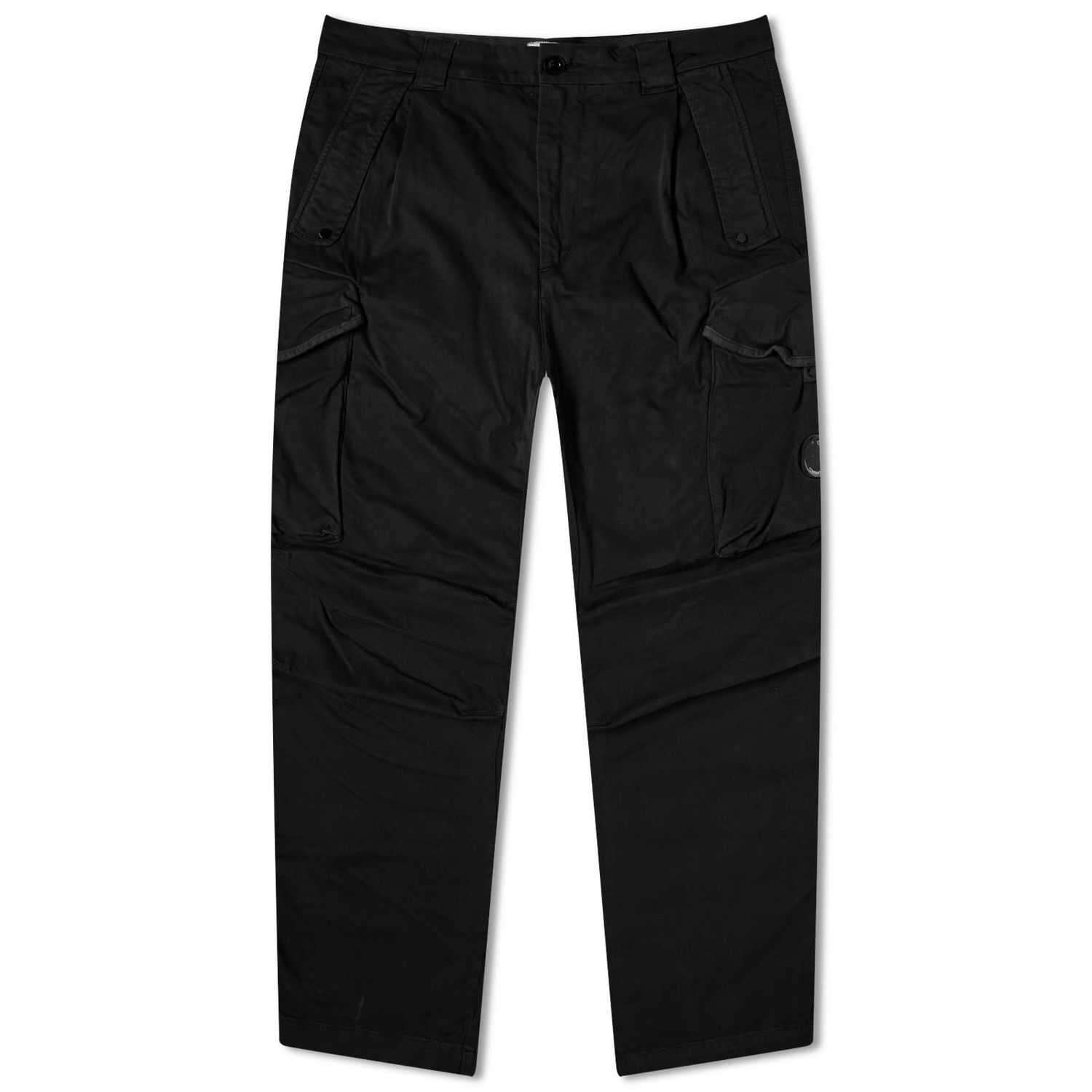Карго панталони C.P. Company Stretch Sateen Loose Cargo Pants Черно | 15CMPA123A-005529G-999, 0