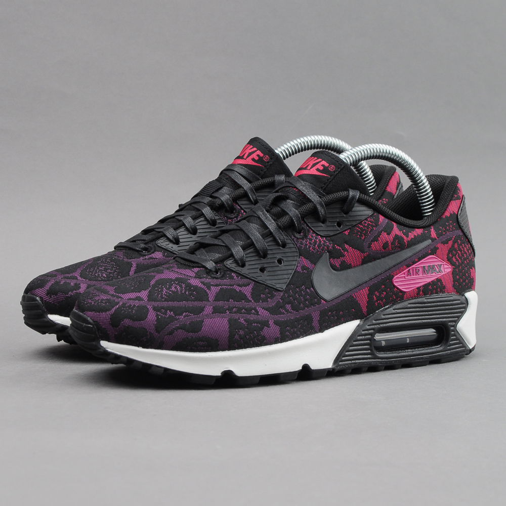 Кецове и обувки Nike Air Max 90 Jacquard "Mulberry" WS Черно | 749326-500, 1