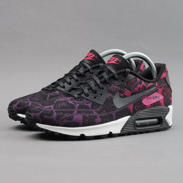 Кецове и обувки Nike Air Max 90 Jacquard "Mulberry" WS Черно | 749326-500, 1