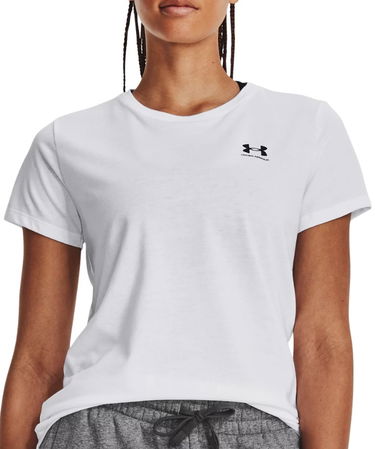 Тениска Under Armour Sportstyle Left Chest Tee Бяло | 1379399-100, 0