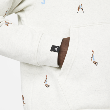 Суитчър Jordan Jordan Essentials Fleece Pullover Hoodie Бяло | DC9707-141, 2