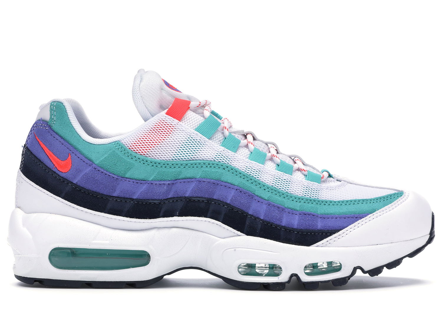 Кецове и обувки Nike Air Max 95 Discover Your Air Тюркоазено | AV7939-100, 0