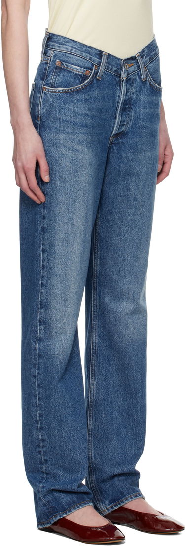 Дънки AGOLDE AGOLDE V-Waist Kelly Jeans Синьо | A229-1535, 1