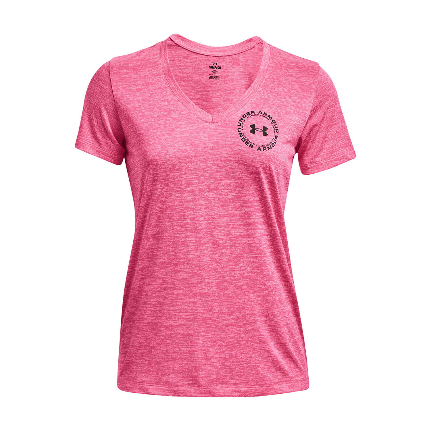Тениска Under Armour Tech Twist Lc Crest Ssv Pink Punk Розово | 1373050-640, 1