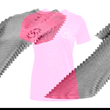 Тениска Under Armour Tech Twist Lc Crest Ssv Pink Punk Розово | 1373050-640, 1