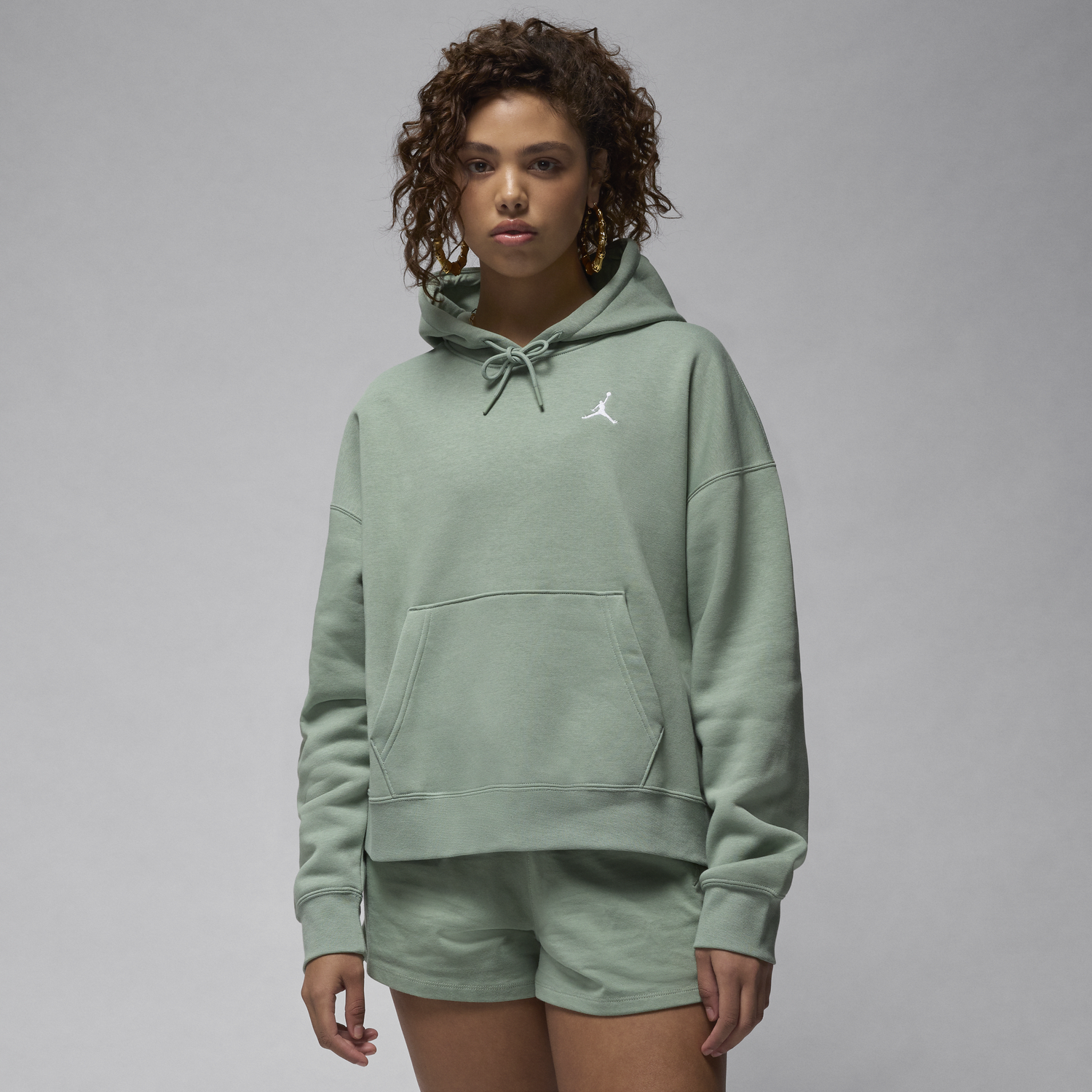 Суитчър Jordan Jordan Brooklyn Fleece Зелено | FN4488-304, 0