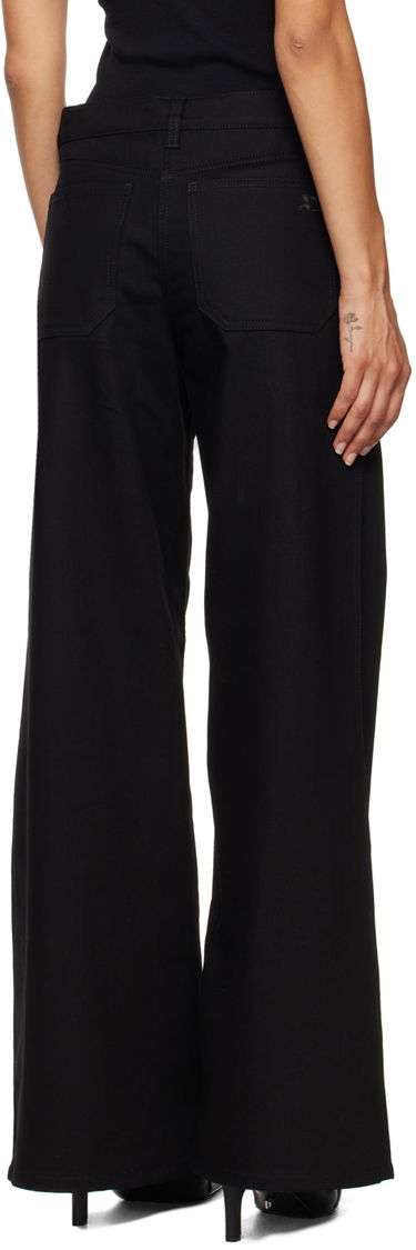 Панталони Courrèges Courrèges Hammer Baggy Jeans Черно | VESDPA253DE0020, 2