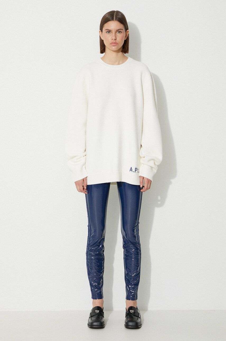 Пуловер A.P.C. Sweater Бяло | H23059, 1