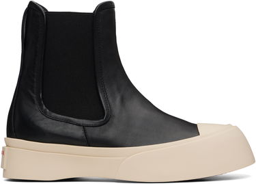 Кецове и обувки Marni Nappa Leather Pablo Chelsea Boots Черно | TCZU000402 P7226, 0