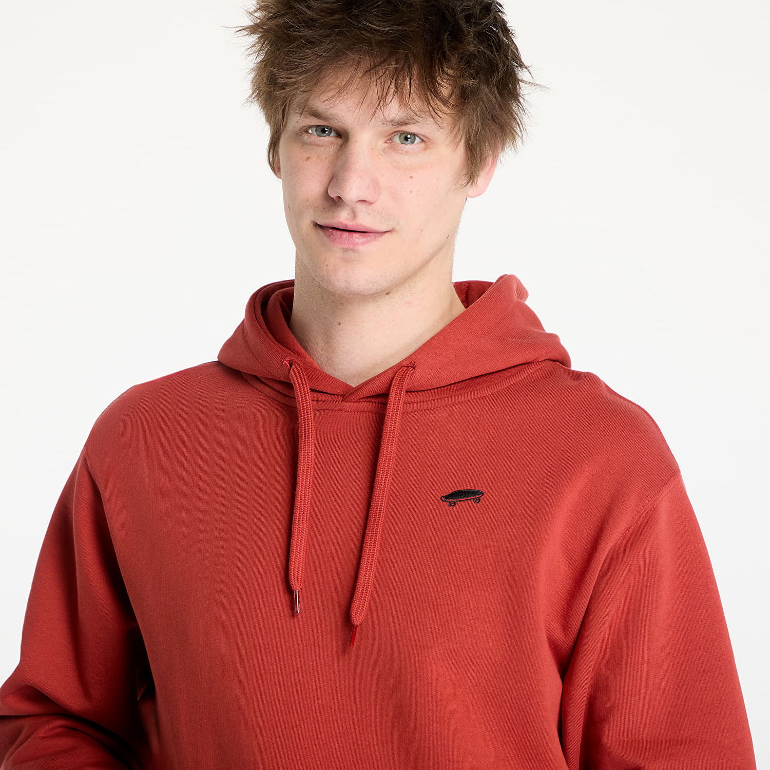 Суитчър Vans Vans Salton Loose Fit Pullover Hoodie Червено | VN000P58E2Z, 1