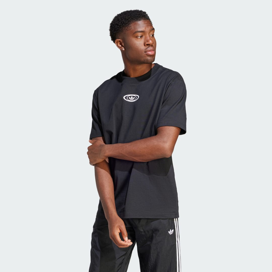 Тениска adidas Originals adidas Rekive Graphic Черно | IL5363, 1