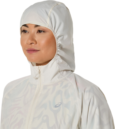 Ветровка Asics Asics Road Packable Hooded Jacket Бяло | 2012d076-200, 2