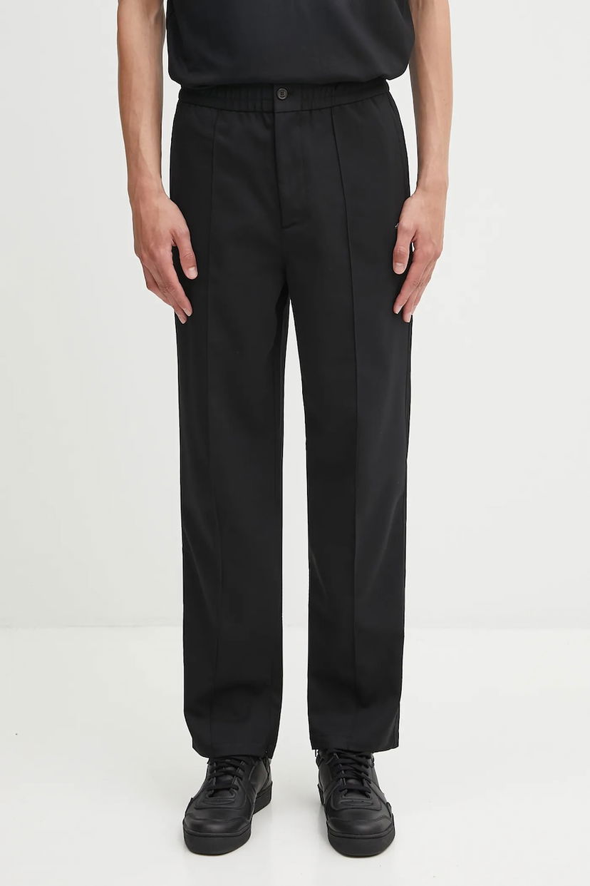 Панталони Filling Pieces Filling Pieces Coach Twill Wool Pants Черно | 422550500247