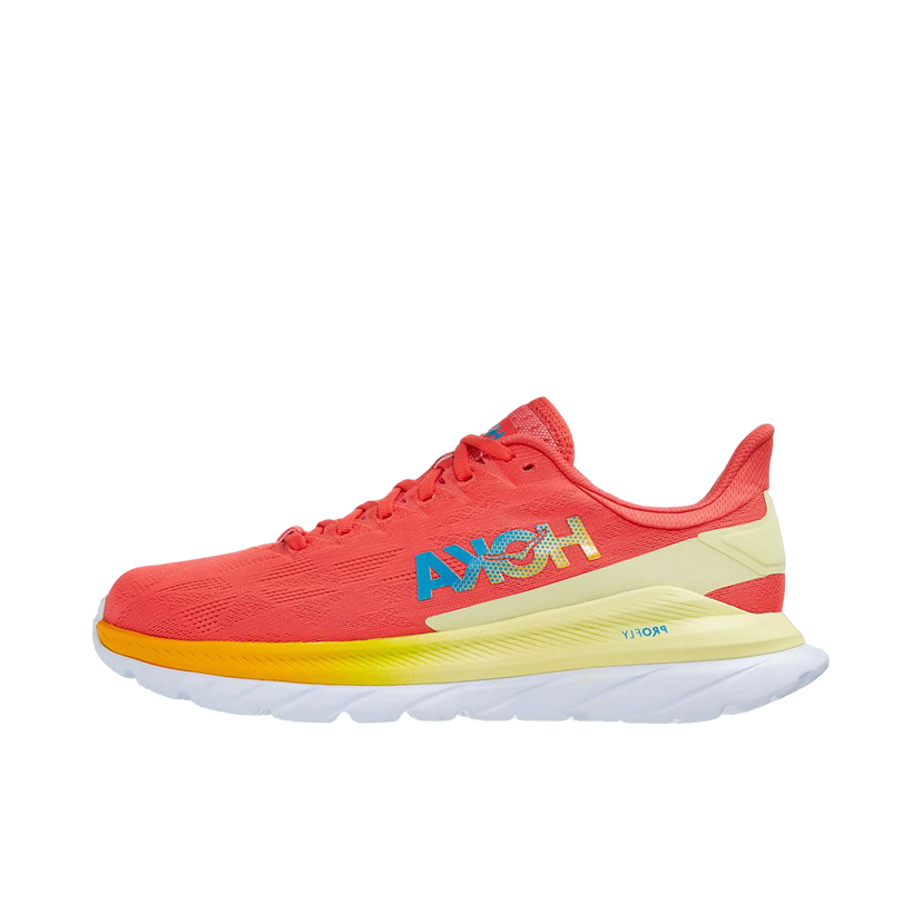 Бягане Hoka One One Mach 4 Hot Coral Червено | 1113528-HCSF