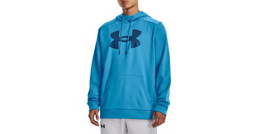 Суитчър Under Armour Hoodie Armour Fleece Big Logo Синьо | 1373352-419, 1