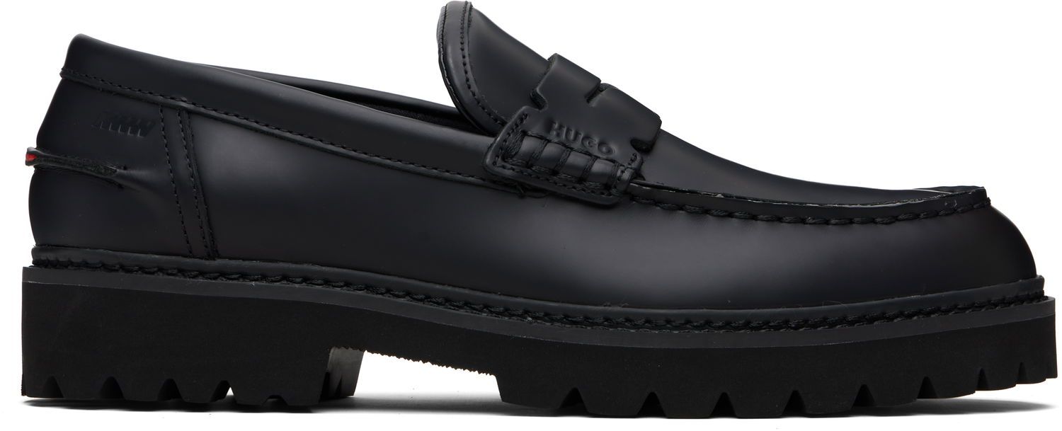 Кецове и обувки BOSS Hugo Lug Loafers Черно | 50552688, 0