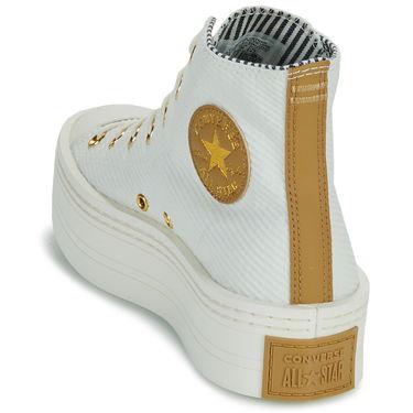 Кецове и обувки Converse Shoes (High-top Trainers) CHUCK TAYLOR ALL STAR MODERN LIFT Бяло | A07204C, 3